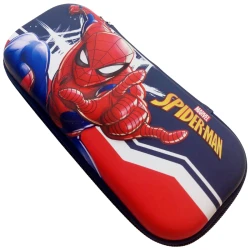 3D Pencil Case Spider-Man Theme Large Capacity with Compartments , EVA material & 3D Embossed Hardtop (60417-3-RS)