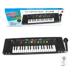 Kids Electronic Piano 37 Keys with Microphone – Educational Musical Toy – For Children Ages 3+
