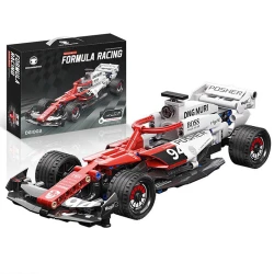 DREAMAMSTER Formula 1 Technical Blocks 276 Pcs Pull-Back Drive Rubber Wheels Realistic model (DG1003-RS)