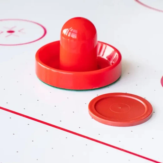 Wooden Air Hockey Table with Legs - 76 × 38 × 61 cm - Indoor Hockey Game for Family - Ages 6+ - Rs Toys - Image 2