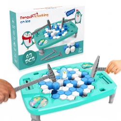 Ice Breaking Toy Table Ice Breaker Game Save Penguin Ice Block Funny Trap Game 2 Player For all ages (ME-019)