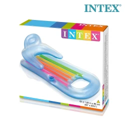 Intex 58802 Air Mattress Tanning – 160 x 85 cm -Light Blue