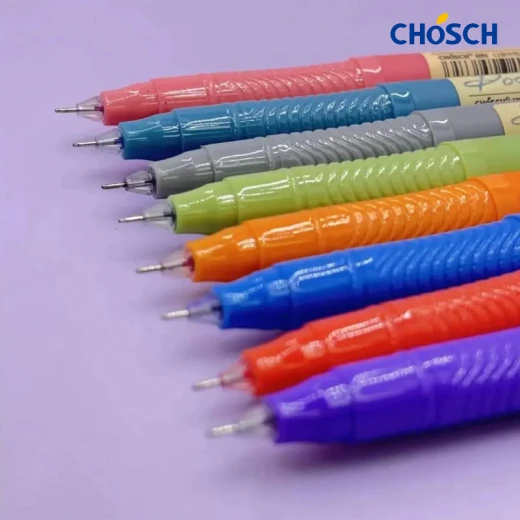 CHOSCH Pocket Gel Pen Tip 0.5 mm 8 Colors , Fast Dry , Mat Finished (CS-G332-RS) - Chosch - Image 5