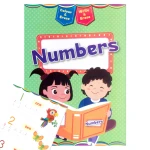 Erasable White Board book learning Numbers Size 33.5 x 24 cm 10 Pages (1709-RS) - Rs Toys