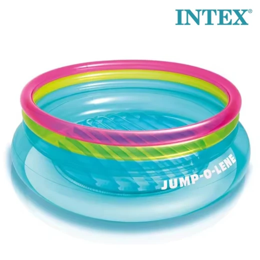 Intex Jump-O-Lene Inflatable Kids Bounce Ring 203×69 cm – Safe Soft Walls, Fits 2 Children, Indoor & Outdoor Use (Ages 3–6) - Rs Toys - Image 3