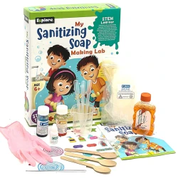 My Sanitizing Soap Making Lab