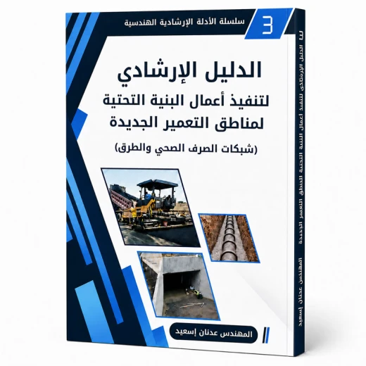 الدليل الإرشادي لتنفيذ أعمال البنية التحتية لمناطق التعمير الجديدة (شبكات الصرف الصحي والطرق) - ألعاب ار اس - Image 2