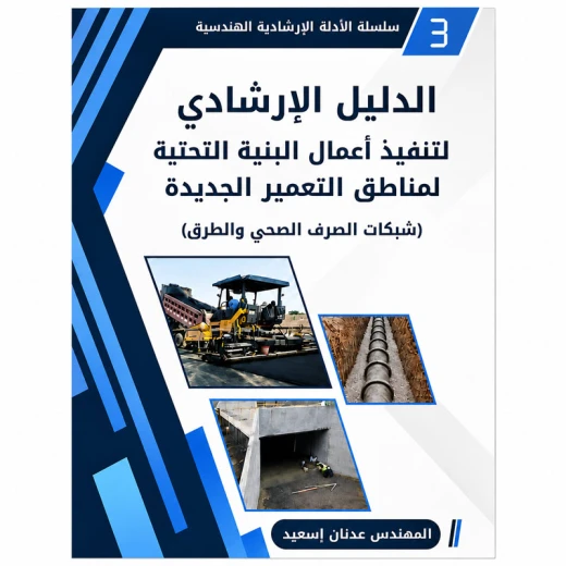 الدليل الإرشادي لتنفيذ أعمال البنية التحتية لمناطق التعمير الجديدة (شبكات الصرف الصحي والطرق) الدليل الإرشادي لتنفيذ أعمال البنية التحتية لمناطق التعمير الجديدة (شبكات الصرف الصحي والطرق)