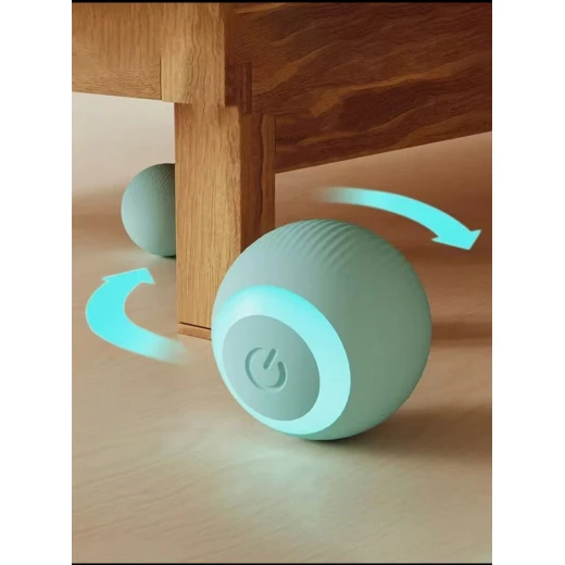 Rechargeable smart cat teasing ball toy - Image 2