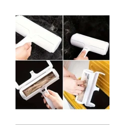 Pets Reusable Pet Hair Remover Roller Brush Type Manual