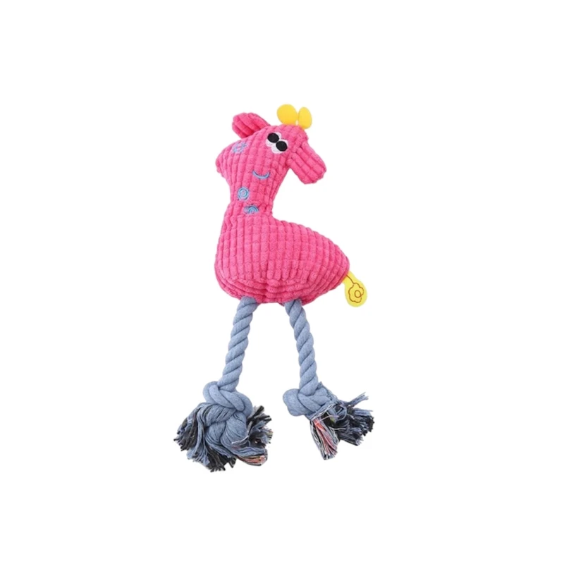 Pets Plush Squeaky Giraffe Dog Toy - Pets
