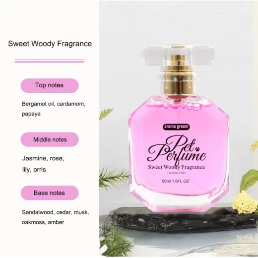 عطر Aroma Groom للحيوانات الأليفة - عبير الزهور الخفيف من بيتس - بتس - Image 3
