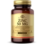 Solgar Zinc 50mg – 100 Tablets – Immune Support & Antioxidant Zinc Supplement for Healthy Skin, Vision & Taste – Vegan, Non-GMO & Gluten Free - Solgar