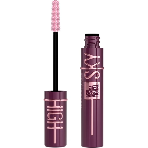 Maybelline Lash Sensational Sky High Mascara – Burgundy Haze – Volumizing, Lengthening, Curling & Defining Mascara – Buildable Washable Formula Maybelline Lash Sensational Sky High Mascara – Burgundy Haze – Volumizing, Lengthening, Curling & Defining Mascara – Buildable Washable Formula