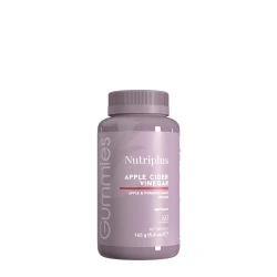Nutriplus Apple Cider Vinegar Gummies – Easy Chew ACV Supplement – Convenient Daily Wellness Gummies with Great Taste