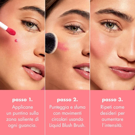 بلاشر سائل e.l.f. Camo لون Dusty Rosé، عالي التصبغ وثابت طويل، لمسة ناعمة ومشرقة، نباتي وخالي من التجارب على الحيوانات - إلف - Image 3