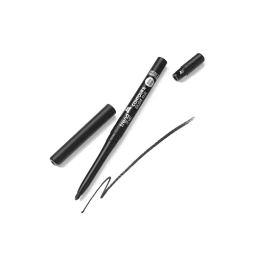 trend IT UP Kajal Contour & Glide Eyeliner Pencil – Black Shade – Smooth Glide Eye Pencil with Rich Color Payoff trend IT UP Kajal Contour & Glide Eyeliner Pencil – Black Shade – Smooth Glide Eye Pencil with Rich Color Payoff