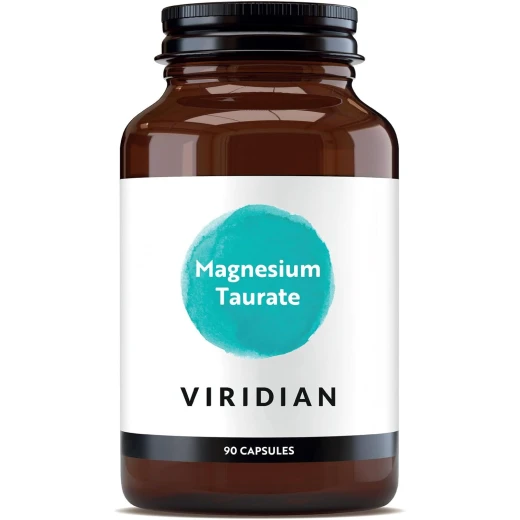 Viridian Magnesium Taurate 90 Capsules – High Absorption Magnesium Supplement for Energy, Muscle & Nervous System Support – Vegan Friendly Viridian Magnesium Taurate 90 Capsules – High Absorption Magnesium Supplement for Energy, Muscle & Nervous System Support – Vegan Friendly