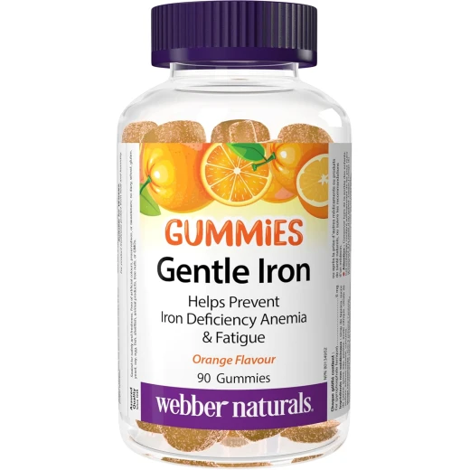 Webber Naturals Gentle Iron Gummies – 90 Vegan Gummies – Non-Constipating Iron Supplement for Iron Deficiency Anemia Support & Red Blood Cell Formation Webber Naturals Gentle Iron Gummies – 90 Vegan Gummies – Non-Constipating Iron Supplement for Iron Deficiency Anemia Support & Red Blood Cell Formation