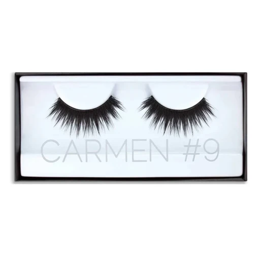 رموش هدى بيوتي كارمن رقم 9 فائقة الدرامية لمظهر مكياج عيون جذاب رموش خالية من القسوة رموش هدى بيوتي كارمن رقم 9 فائقة الدرامية لمظهر مكياج عيون جذاب رموش خالية من القسوة