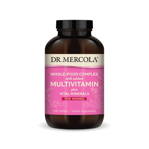 Whole-Food Complex Multivitamin for Women with Vital Minerals – Daily Nutritional Support Supplement for Women's Wellness