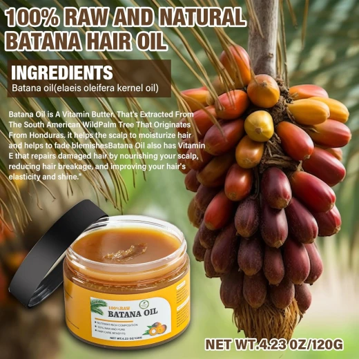 Andreyt Raw Batana Oil for Hair Growth, 100% Natural Pure Dr. Sebi Batana Oil from Honduras, Prevent Hair Loss, Promotes Hair Growth and Thickness for Men & Women - Andreyt - Image 3