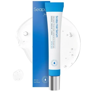 Seapuri Hair Growth Serum for Men & Women for Hair Loss & Thinning | Scalp Treatment with Salicylic Acid, Menthol, Dexpanthenol | Non-Greasy, Lightweight | Exfoliates Dandruff & Soothes Itch
