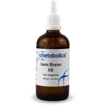 Metabolics Ionic Boron Liquid Extra Strong – 100ml Trace Mineral Supplement – High Strength Ionic Boron Liquid - Metabolic
