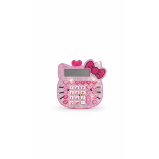 Cute Pink Calculator – Kawaii Style with Sparkle Design Cute Pink Calculator – Kawaii Style with Sparkle Design