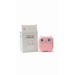 Maya "Kit Kat" Instant Thermal Printer - Portable Inkless Photo and Note Printer, Smart Bluetooth Connectivity and Compact, Stylish Design, Ideal for Studying, Working and Organizing