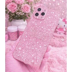 handmade Luxury Crystal Rhinestone Phone Case – Sparkly Protective Glitter Cover