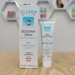 Cliven Italian deodorant cream 25 ml for up to 7 days