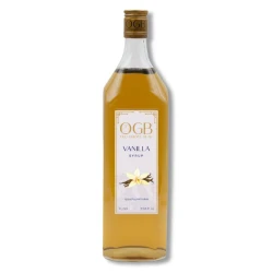 OGB Vanilla Sugar Free Syrup 1 liter Ideal for everyday drinks