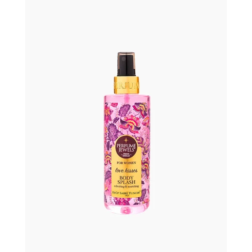 Eyüp Sabri Tuncer Perfume Jewels Love Kisses Body Splash 250ml – Refreshing Fragrance for Women, Long-Lasting & Daily Use
