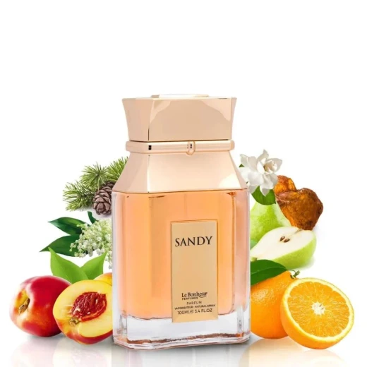 عطر لـو بونير ساندي أودي بارفيوم 100 مل، إصدار 2024 الفاخر بنفحات النكتارين، واللمسات المائية المنعشة مع قاعدة من المسك والعنبر من لابونير - لابونير - Image 2