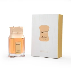Le Bonheur Sandy Eau de Parfum – 100ml Luxury Women's Fragrance (2024 Edition) with Fresh Nectarine, Aquatic Notes, and Warm Amber
