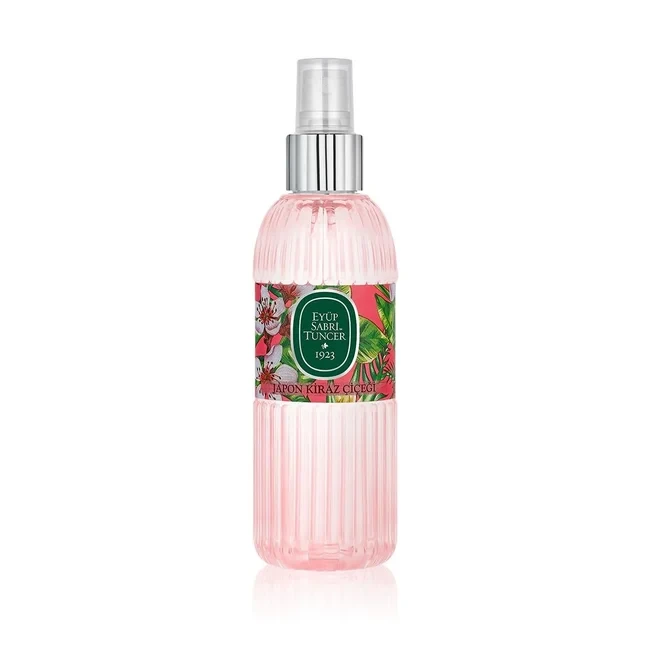 Eyüp Sabri Tuncer Japanese Cherry Blossom Spray Eau de Cologne 150 ml PET Bottle | Floral Fresh Fragrance Cologne | Lightweight Daily Scent for Men and Women with Sakura Blossom Notes - Eyüp Sabri Tuncer