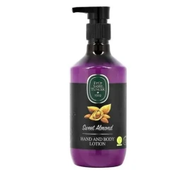 Natural Sweet Almond Oil Hand and Body Lotion 300ml – Deeply Nourishing and Moisturizing, Keeps Skin Soft, Smooth, and Hydrated, Enriched with Natural Sweet Almond Oil, Suitable for Daily Use, Ideal for All Skin Types