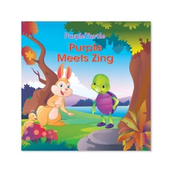 Purple Meets Zing, A Heartwarming Story About Kindness, Acceptance & Friendship, Purple Turtle Emotional Learning Series