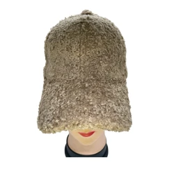 Girls’ wool casquette beanie, free size, warm and soft with a rich coffee color that adds warmth and style to everyday outfits.