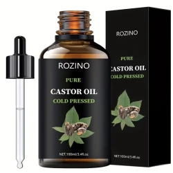 ROZINO Pure Cold Pressed Castor Oil (100ml)