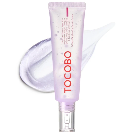 TOCOBO Collagen Brightening Eye Gel Cream 30ml – Hydrating and Brightening Eye Care with Niacinamide and Collagen TOCOBO Collagen Brightening Eye Gel Cream 30ml – Hydrating and Brightening Eye Care with Niacinamide and Collagen