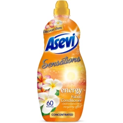 Asevi Sensations Laundry Conditioner Concentrated Liquid Fabric Softener Energy 1.38L 60 Washes