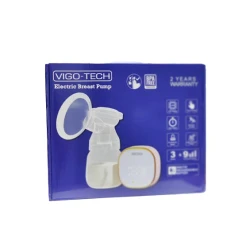 Vigo-Tech Electric Breast Pump with Comfortable Multi-Level Suction Technology for Breastfeeding Mothers