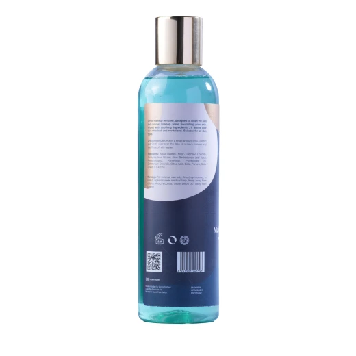 La moon Makeup Remover 350ml gently removes waterproof makeup while hydrating and soothing with Aloe Vera and Panthenol suitable for all skin types - La'moon - Image 2