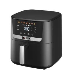 IONIK 7L Air Fryer, 1600W, 360° Air Flow, Preset Programs, Cooking Scheduler & Stainless-Steel Cavity