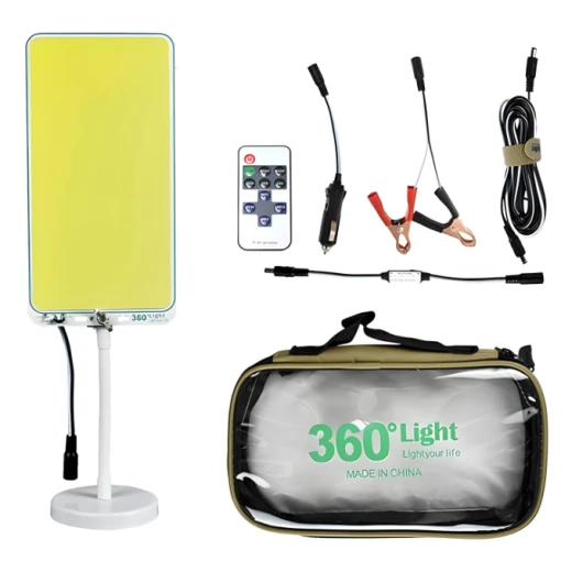 360 Light TM-07 Portable Camping Lantern – COB LED Panel, Magnetic Base & Remote Control 360 Light TM-07 Portable Camping Lantern – COB LED Panel, Magnetic Base & Remote Control