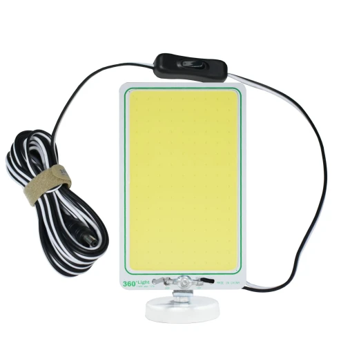 360 Light Camping LED Light with Magnetic Base – Portable Multi-Mode COB Light for Car, Outdoor, and Emergency Use - 360 light - Image 7