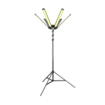 TOBY'S VIP 08 Pro 120W Camping Light with Tripod & Remote – 360° High-Power LED Lighting for Outdoor Events - Tobys