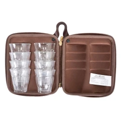Shockproof Tea Glasses Set – 8 Pieces, Size 7.2×17×15 cm